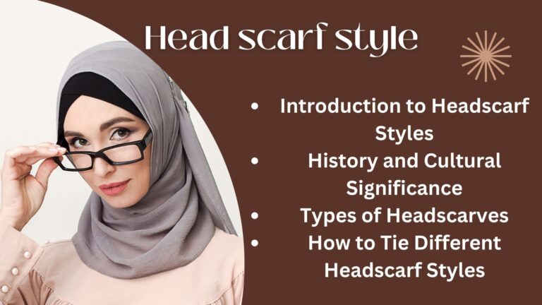 Head scarf style
